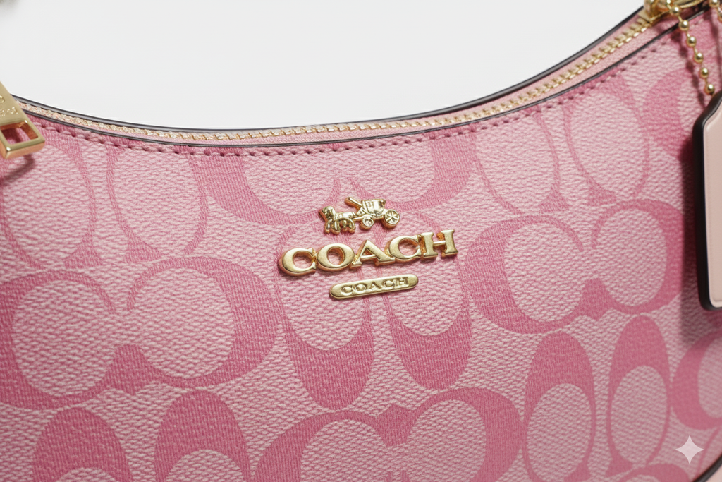 Pink Coach Teri Bag