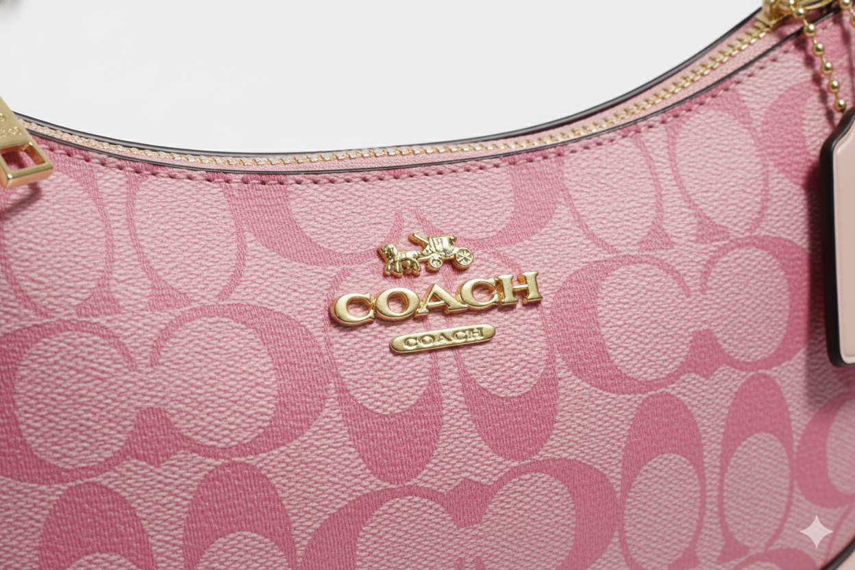 Pink Coach Teri Bag