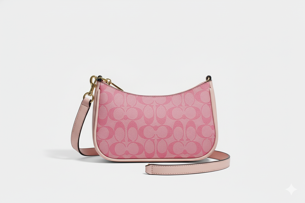 Pink Coach Teri Bag