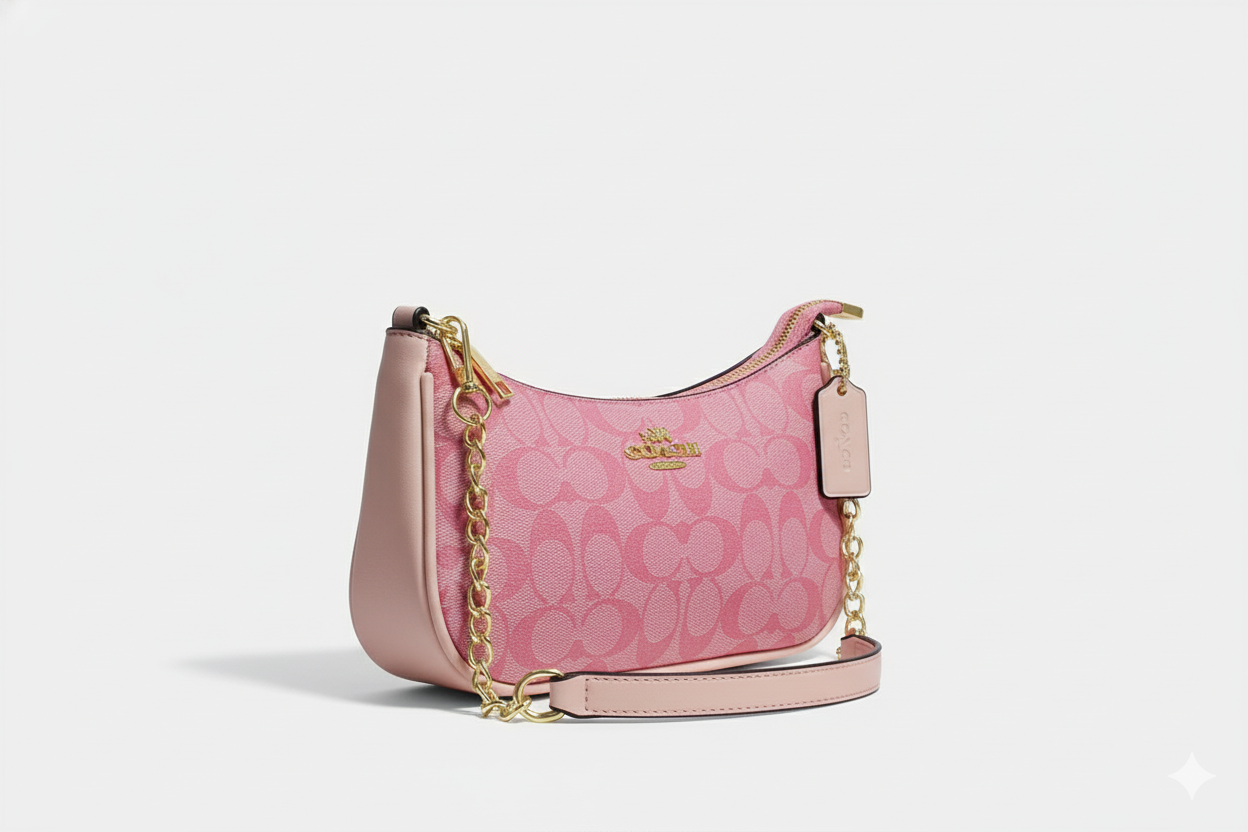 Pink Coach Teri Bag